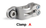 YSS Steering Damper Clamp Type A 16/8 Platinum