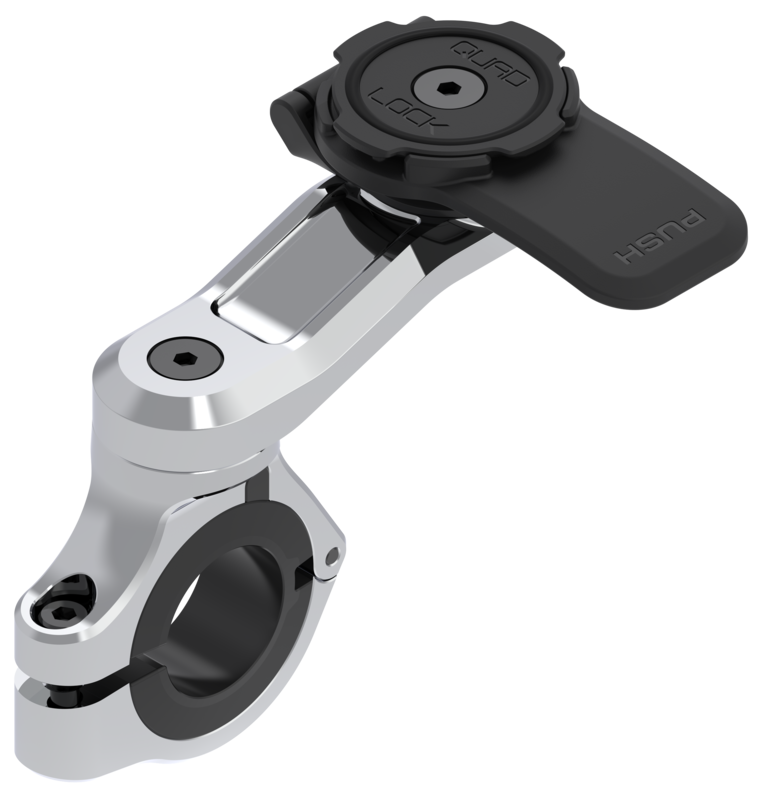 Quad Lock Suporte para guidão Pro Chrome