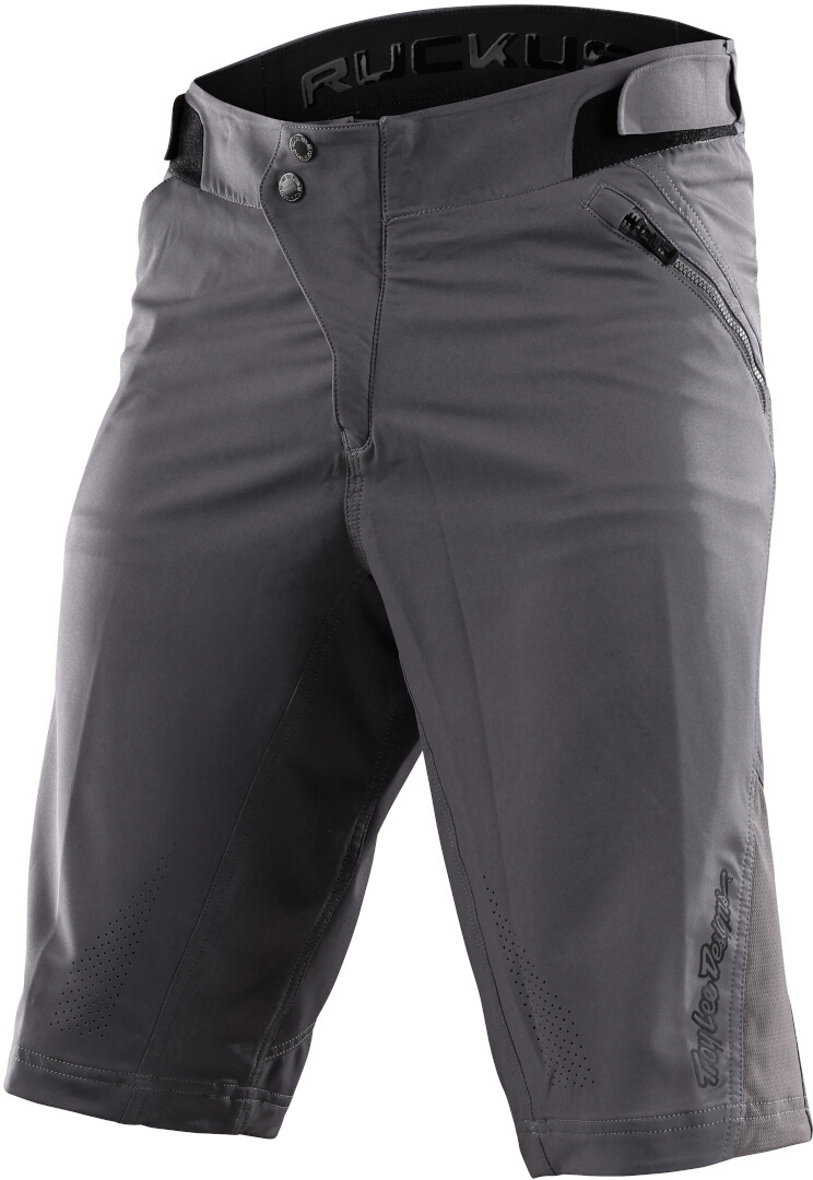 Troy Lee Designs Ruckus Solid Shell Shorts, grey, Size 36 for Men-image-370581763