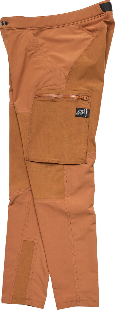 Troy Lee Designs Ruckus Cargo Mono Bicycle Pants, brown, Size 34 for Men-image-707085664