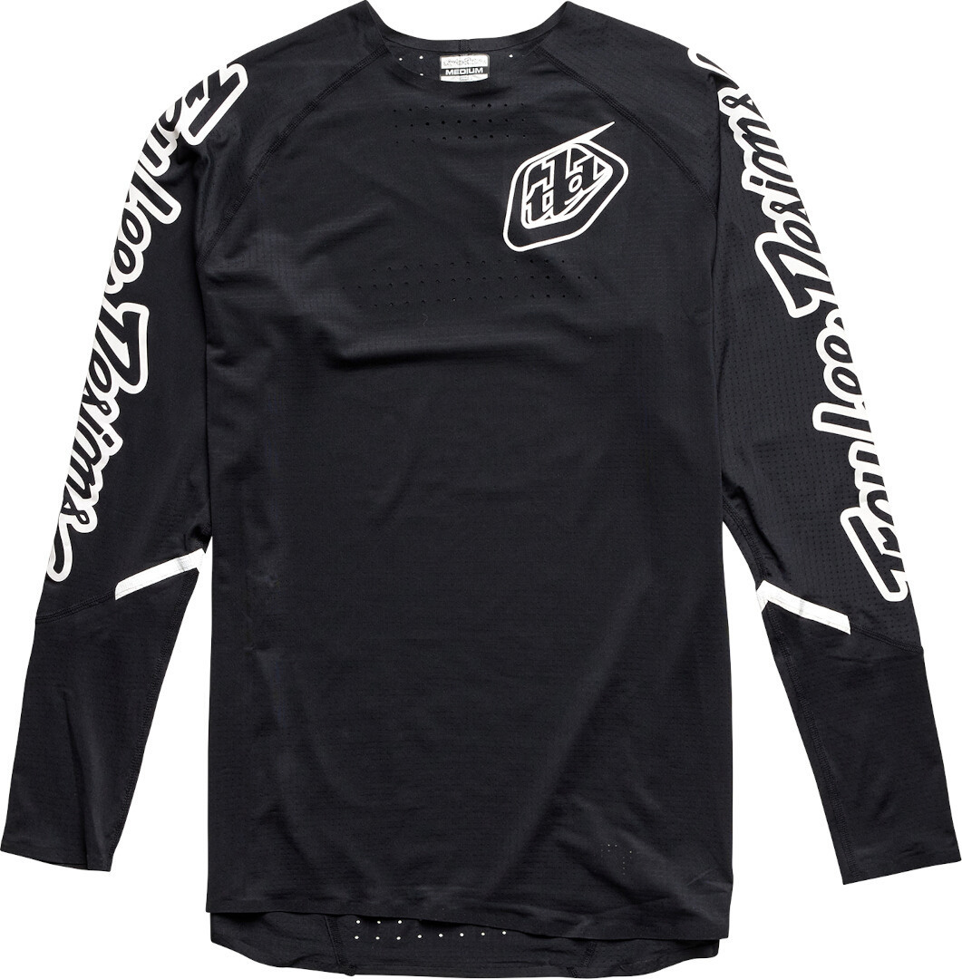 Troy Lee Designs Sprint Ultra Mono Bicycle Jersey, black, Size 2XL for Men-image-583835704