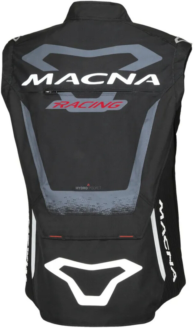 Photos - Motorcycle Clothing Macna Landmark Motocross Jacket, black-grey-white, Size XL for Men 