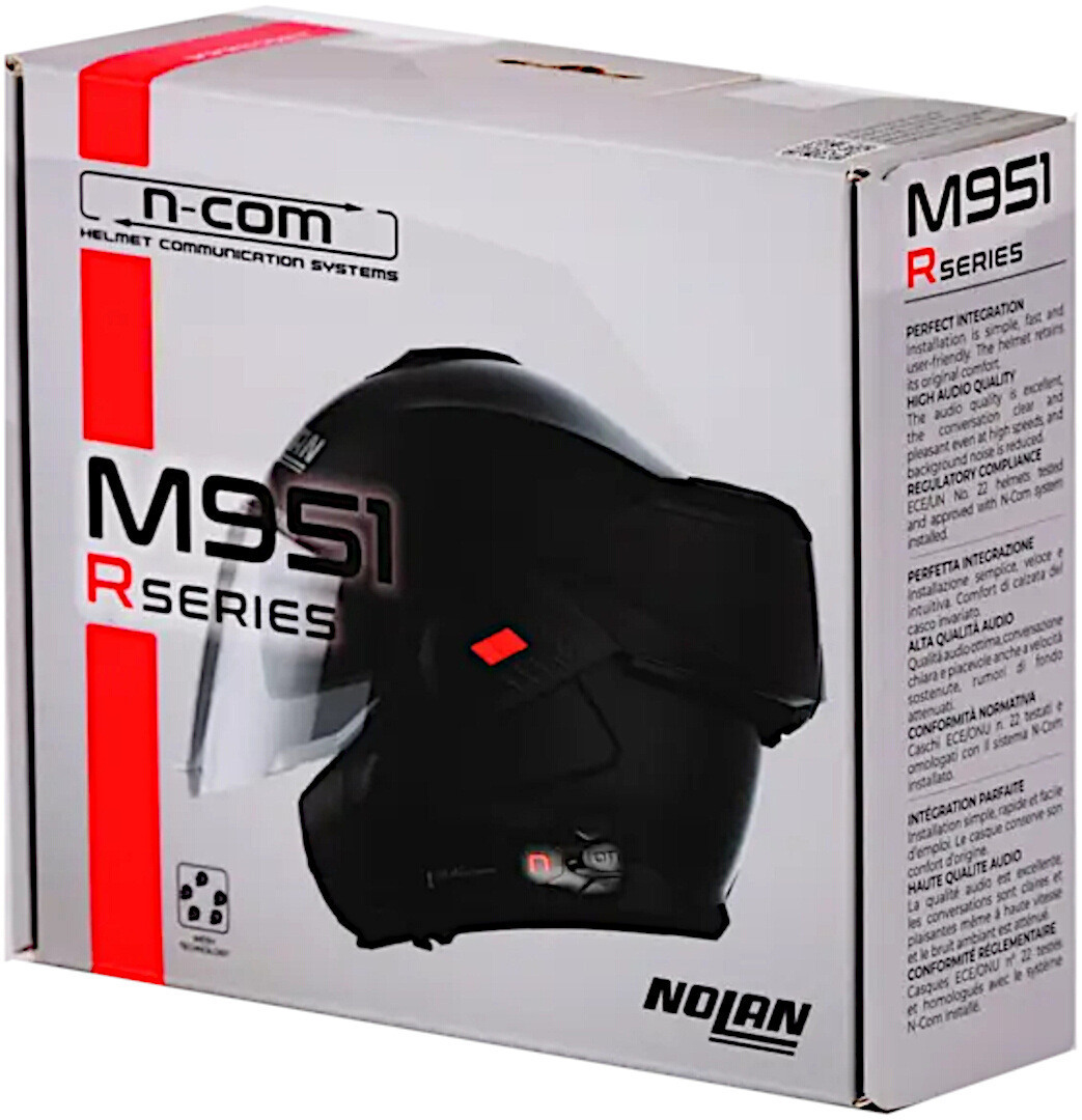 Nolan N-Com M951 R Система связи Bluetooth с одним комплектом