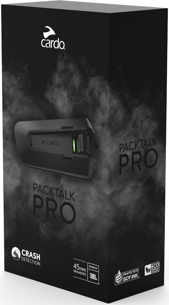 Cardo Packtalk PRO 通信システムシングルパック - ベストプライス ▷ FC-Moto