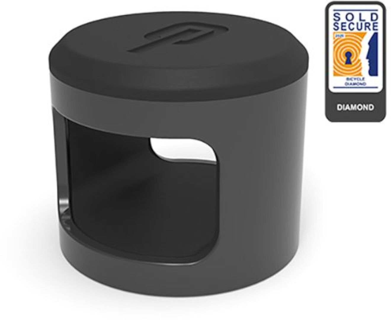 Side view of Hiplok ANKR Wall-/Floor Anchor, black for Men