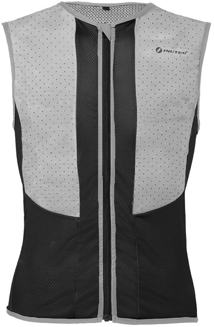 Inuteq Men's Black Grey Bodycool Xtreme Cooling Vest, Black-Grey, Size Xs For