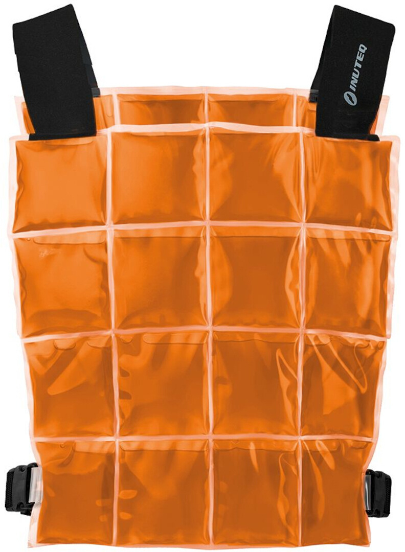 Inuteq Biobased PCM Coolover 6,5℃ cooling Vest, orange for Men