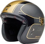 Bell Custom 500 Carbon RSD Checkmate Jet Helm