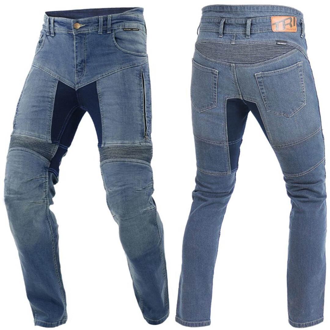 Trilobite Parado Blue Monolayer Slim Jeans da moto