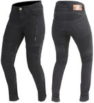 Trilobite Parado Black Monolayer Slim Damen Motorrad Jeans