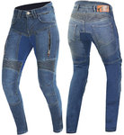 Trilobite Parado Blue Monolayer Slim Damen Motorrad Jeans