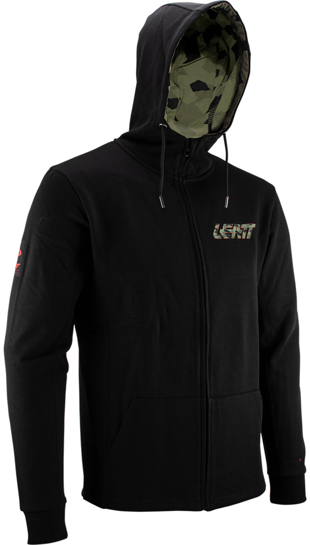 Leatt Camo Capuche, noir-multicolore, taille S pour Hommes