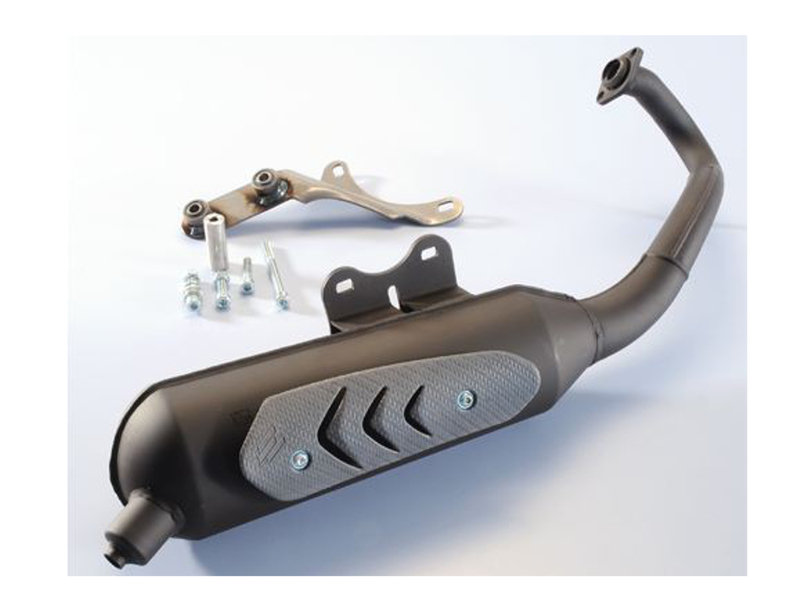 AUSPUFF YAMAHA BW 50 NG BUMP SLIDER MINARELLI STEHEND TECNIGAS Q-TRE