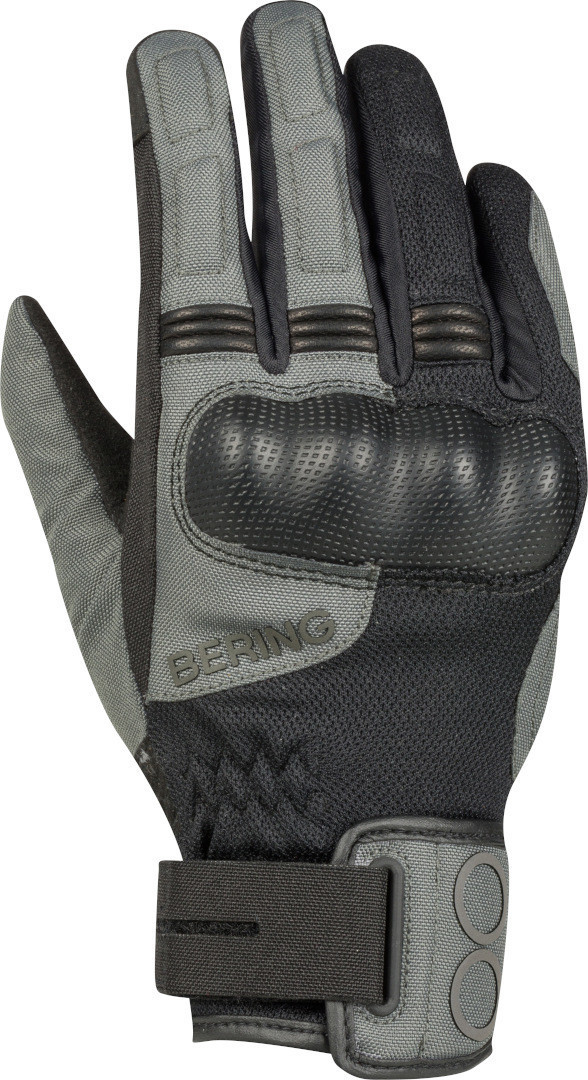 Bering Profil Motorcycle Gloves, black-grey, Size L for Men