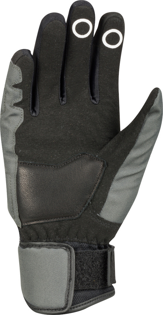 Side view of Bering Profil Motorcycle Gloves, black-grey, Size L for Men