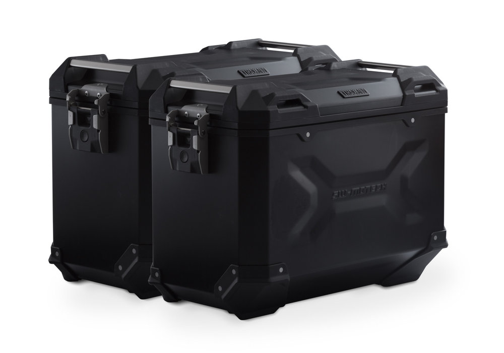 Система алюминиевых корпусов SW-Motech TRAX ADV - Черный. 45/45 л. BMW R 1300 GS (23-).