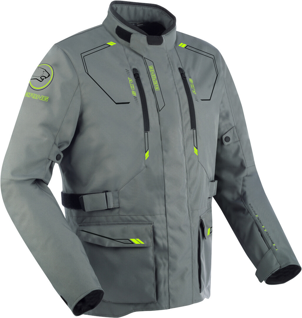 Bering Voyager wasserdichte Motorrad Textiljacke - Bild 4 von 9