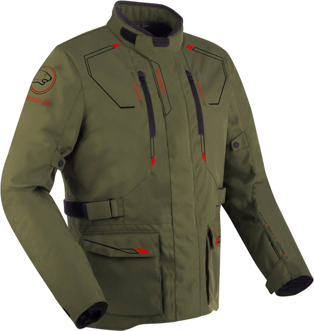 Bering Voyager wasserdichte Motorrad Textiljacke - Bild 2 von 9
