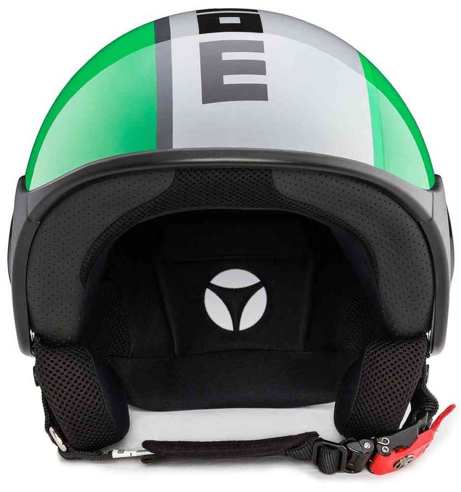 MOMO Minimomo Green / Black Реактивный шлем 2-го выбора