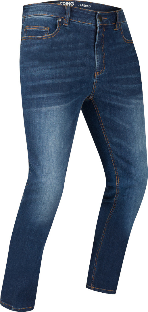 Bering Trust Tapered Motorcycle Jeans, blue, Size M for Men