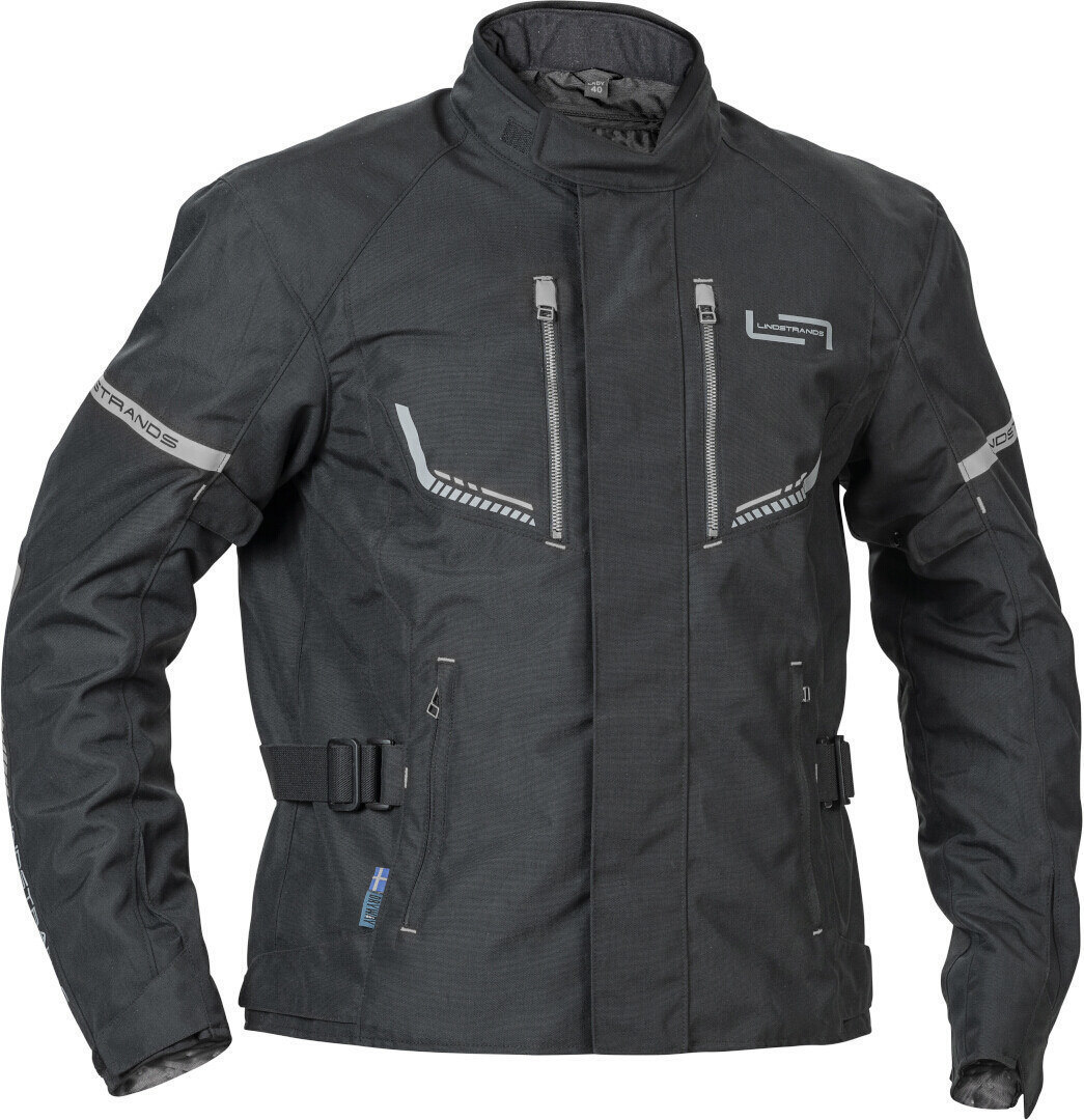 Lindstrands Lomsen veste textile de moto imperméable, noir, taille 74 pour Hommes