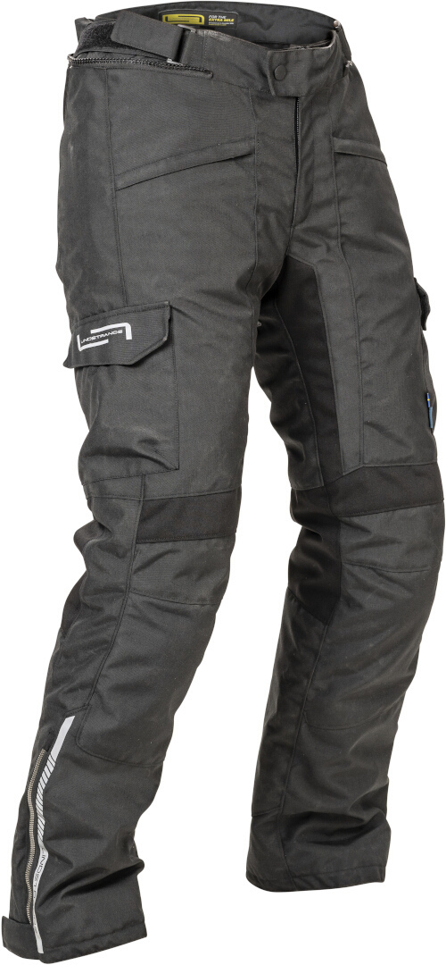 Lindstrands Borgvik Pantalon textile de moto imperméable, noir, taille 108 pour Hommes
