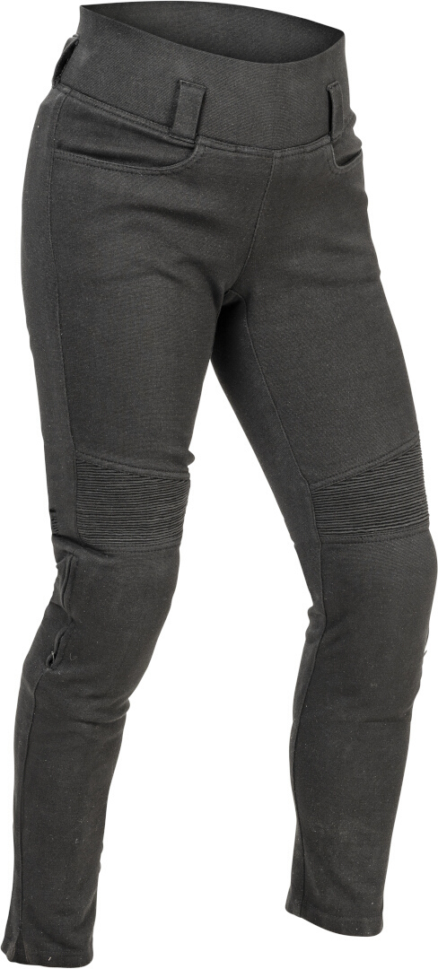 Lindstrands Marieberg Leggings de moto pour femmes, noir, taille 46
