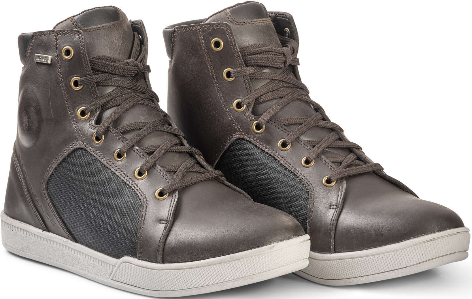 Lindstrands Urban Chaussures de moto imperméables, brun, taille 47 pour Hommes