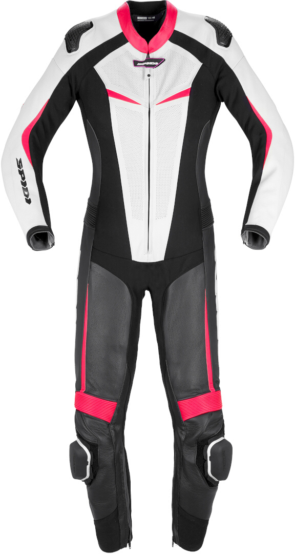 Spidi Track Perforated Pro Mulheres Motocicleta Leather Suit