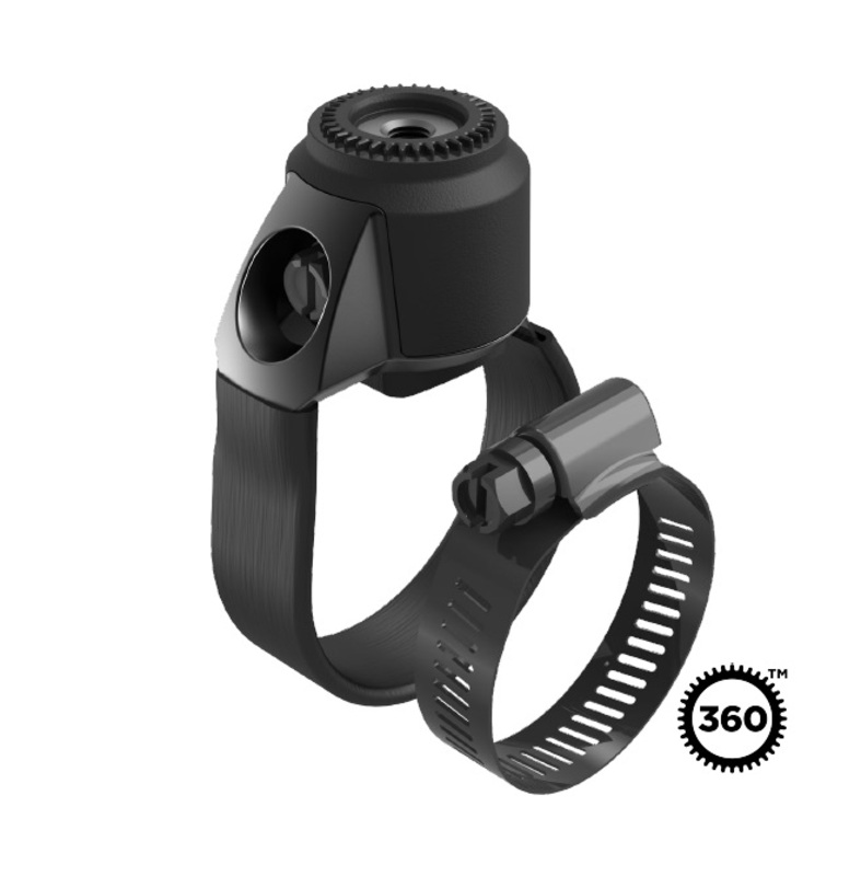 Quad Lock Unisex Black 360 Base Hose Clamp 32-60Mm,