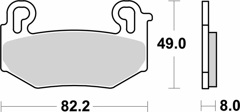 Brembo S.p.A. Offroad-Bremsbeläge aus gesintertem Metall - 07BB42SA