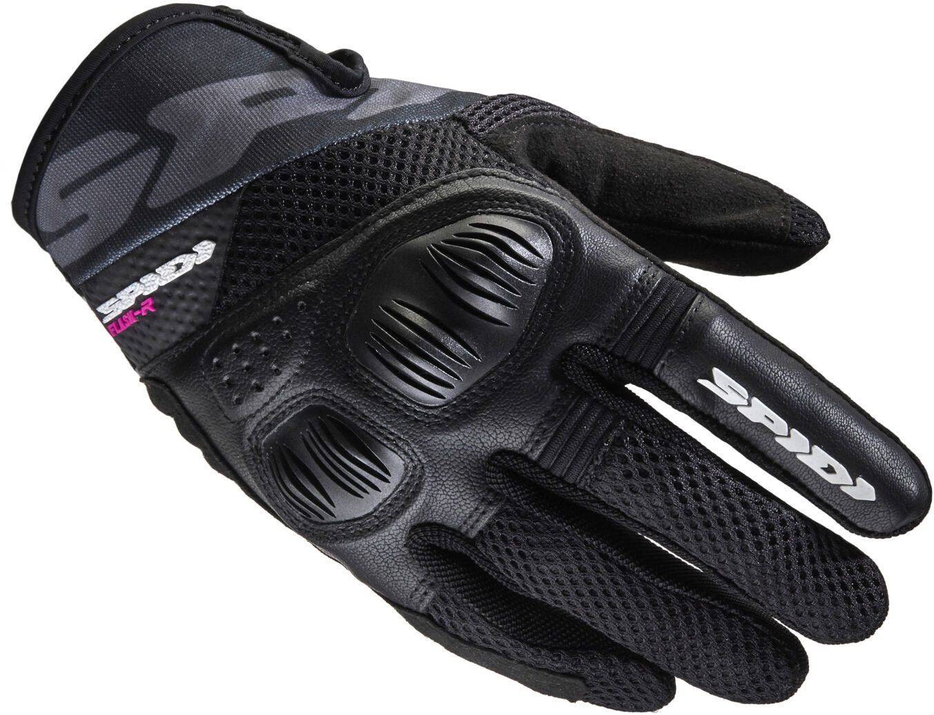 Spidi Flash-R Evo Tex Ladies Motorcycle Gloves, Black, Size Xs For Women