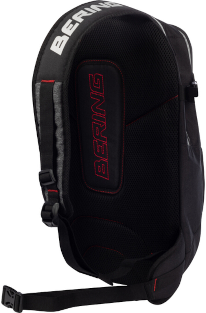 Side view of Bering Slevin Backpack, black for Men