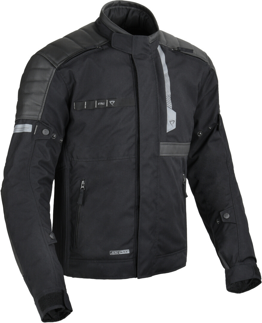 DIFI Firenze 3 Aerotex veste textile de moto imperméable, noir, taille 4XL pour Hommes