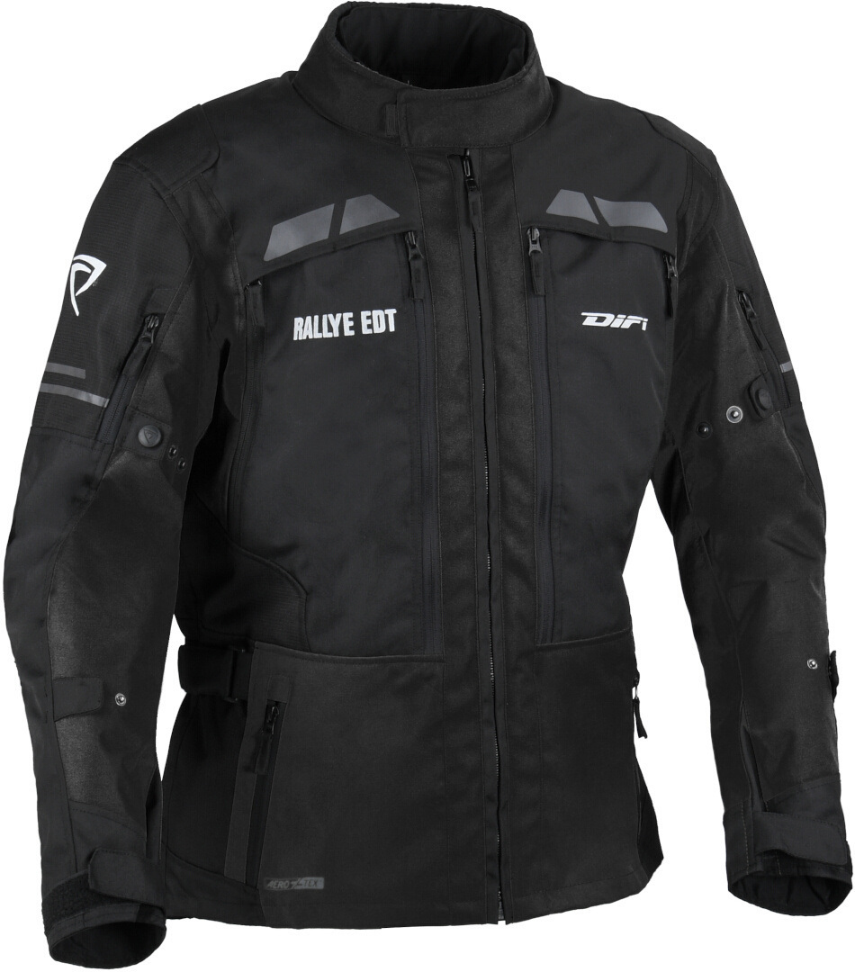 DIFI Granada Aerotex Veste textile de moto imperméable, noir, taille 4XL pour Hommes