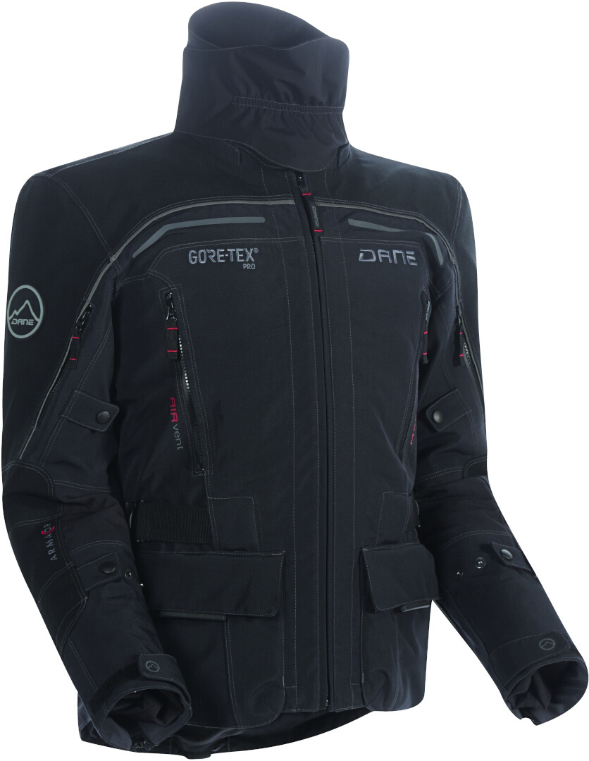 DANE Nimbus 2 Pro Veste textile de moto imperméable, noir, taille 58 pour Hommes
