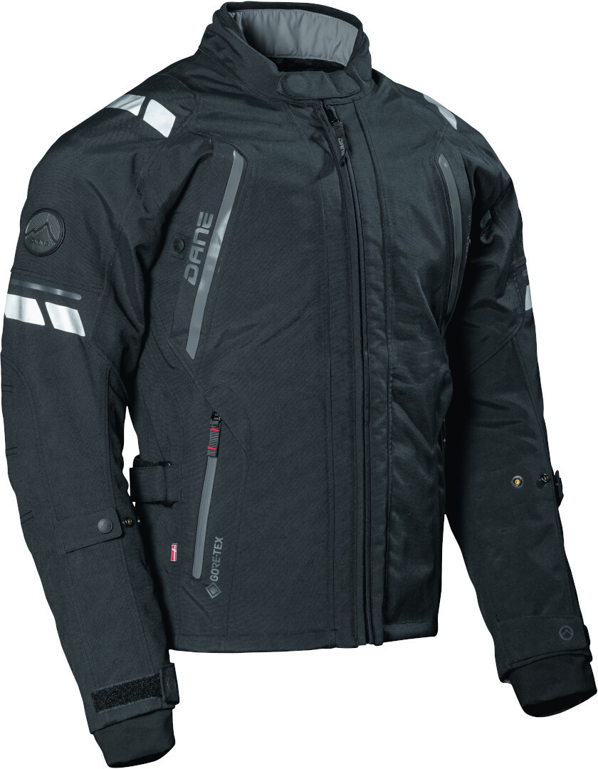 DANE Elling Veste textile de moto imperméable, noir, taille 62 pour Hommes