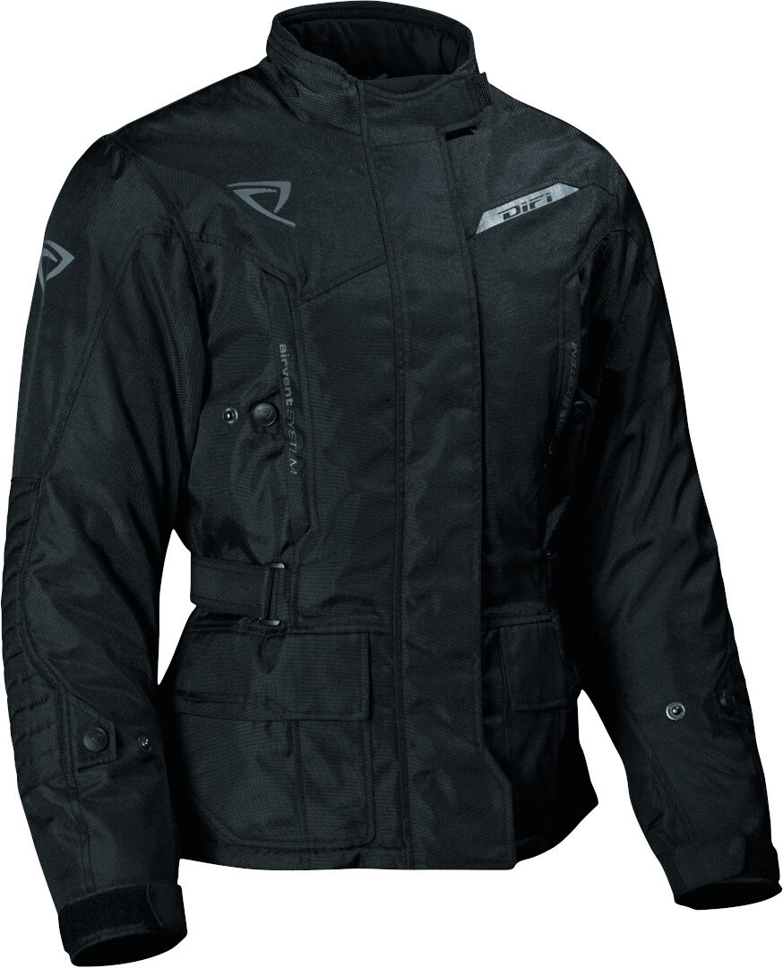 DIFI Shuttle Aerotex veste textile de moto pour dames imperméable à l’eau, noir, taille 40 pour Femmes