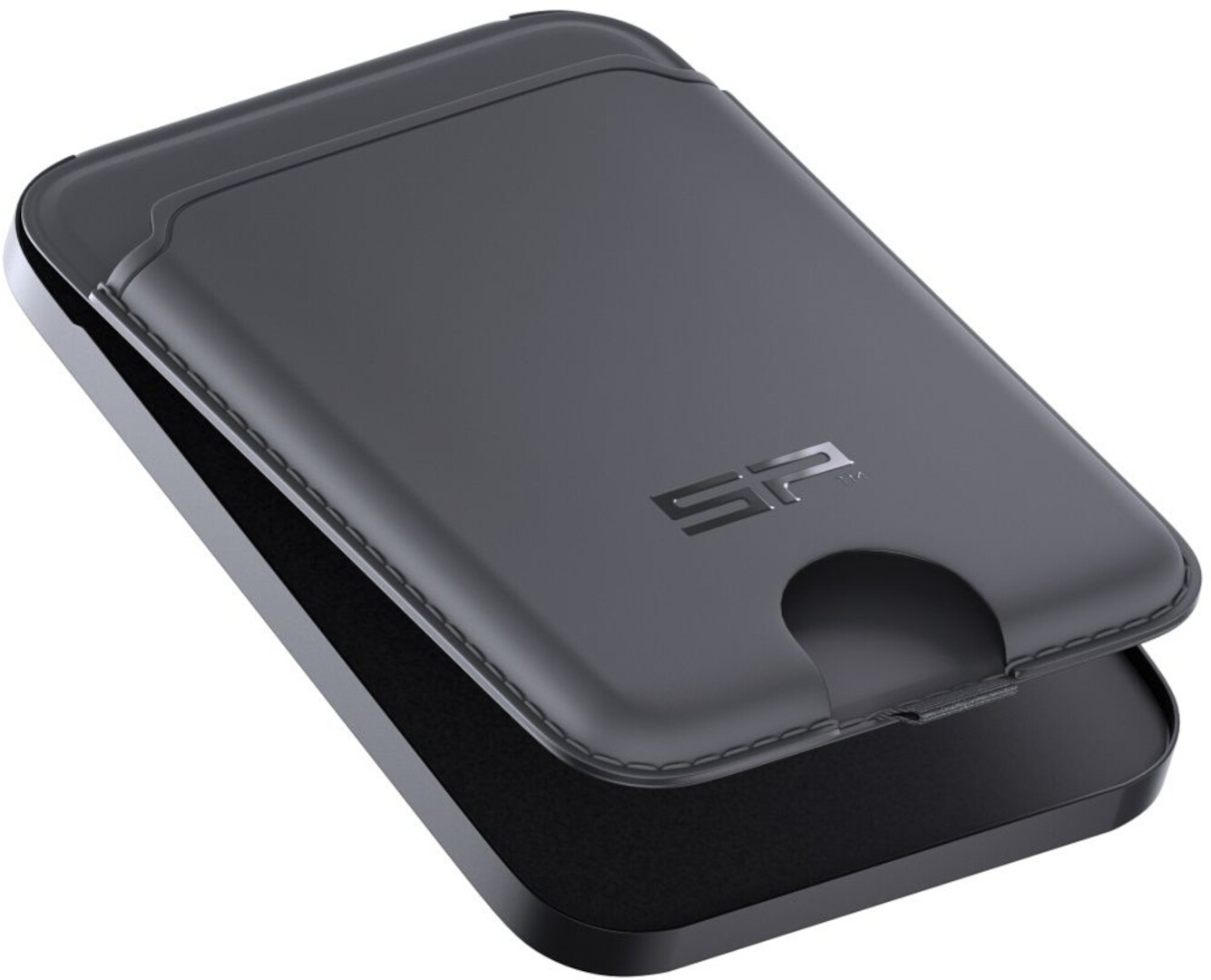SP Connect SPC+ Magnetisk smartphone-kortpung, sort