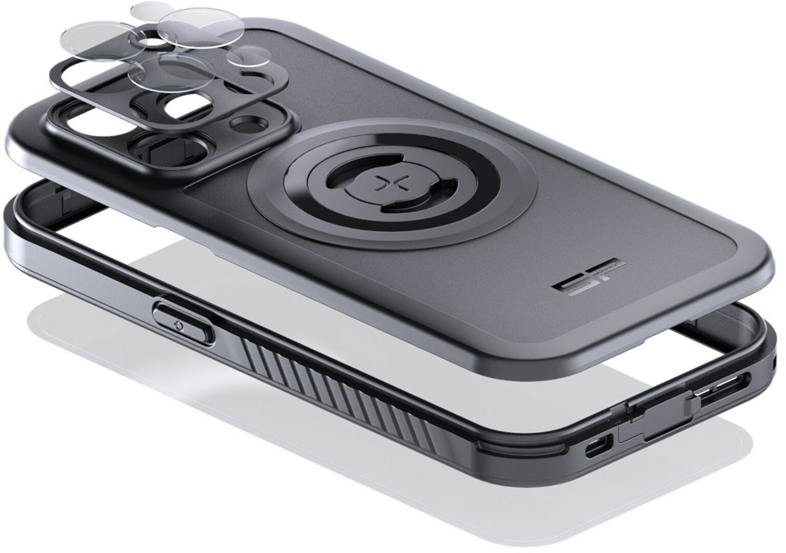 Photos - Other for Motorcycles SP Connect Xtreme SPC+ iPhone 13 Pro Mobile Phone Case, black