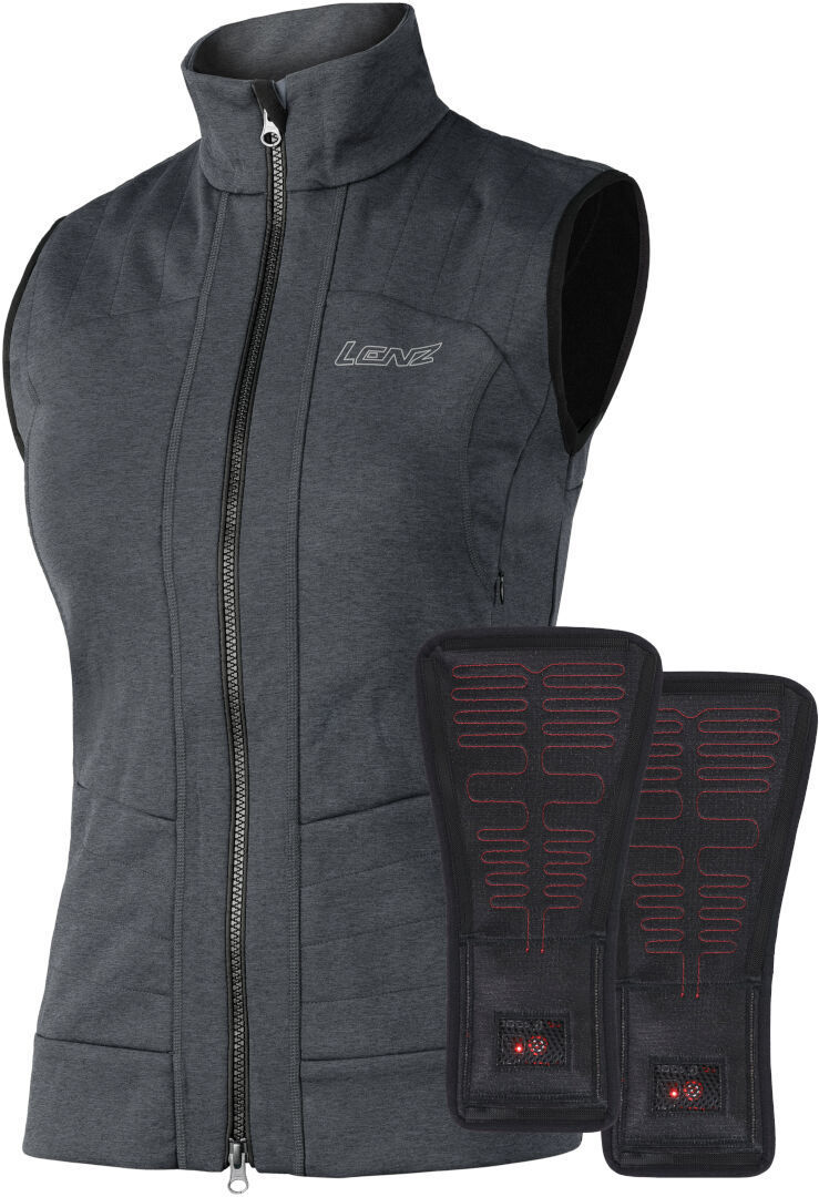 Lenz Heat Vest 2.0 Women Heated Vest Women, black-grey, Size L
