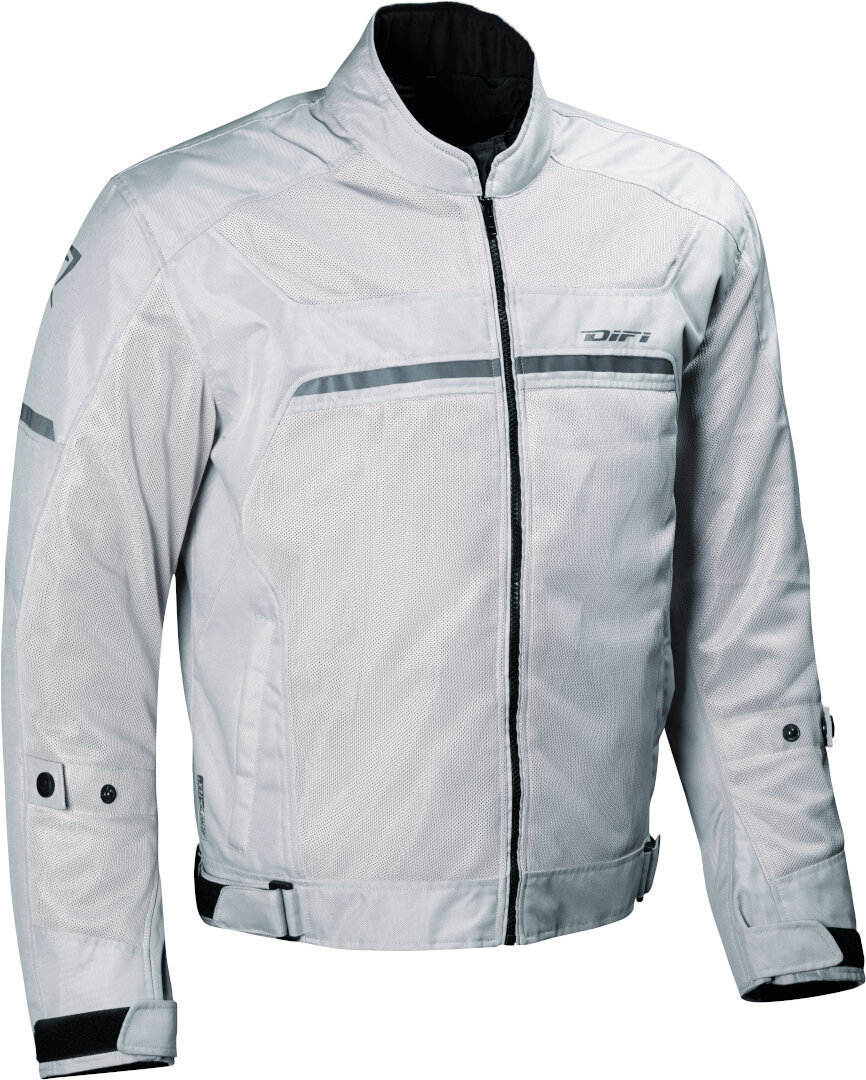 DIFI Jondai Aerotex Veste textile de moto, gris, taille 3XL pour Hommes