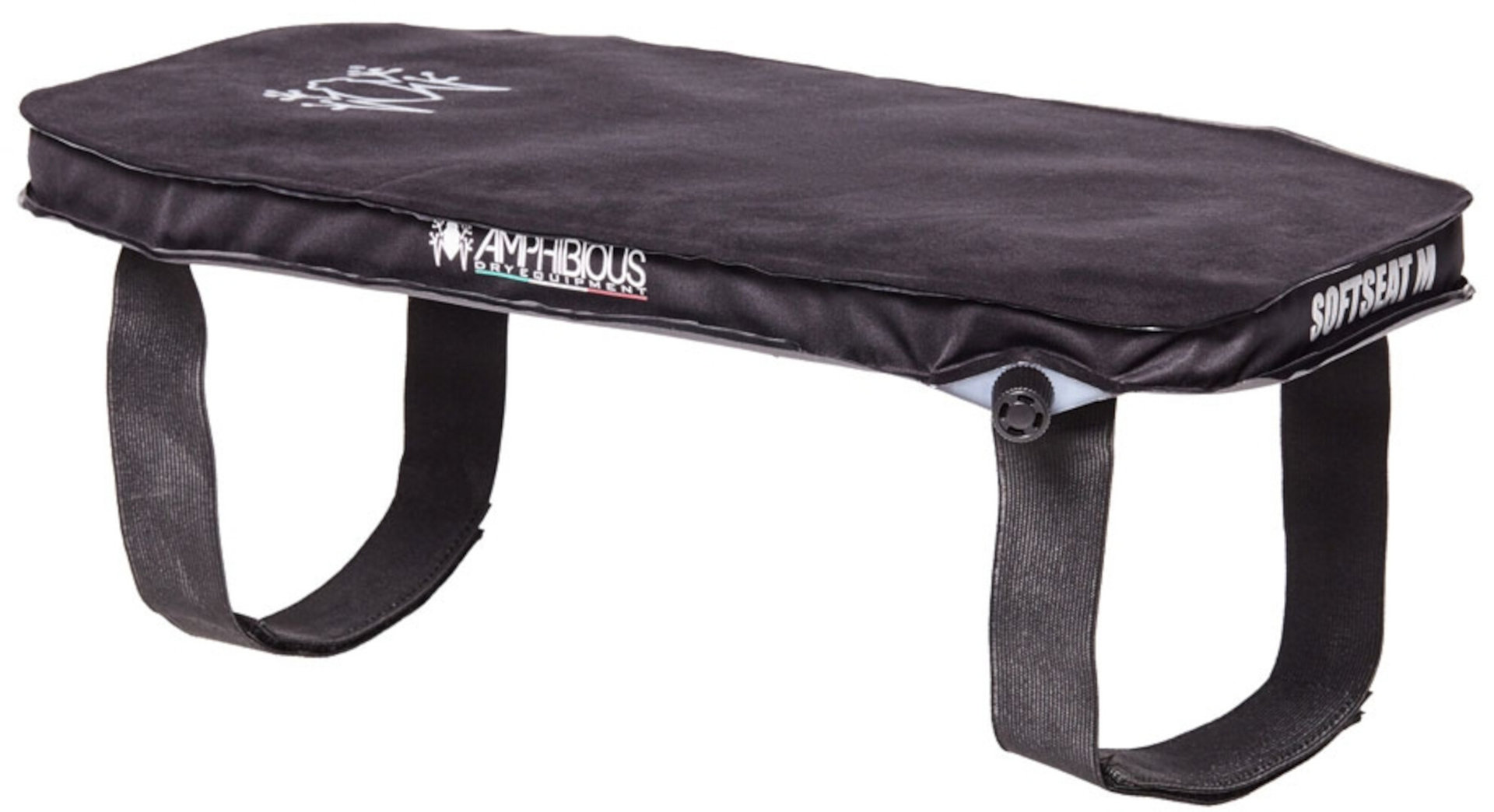 Amphibious Softseat M Coussin de siège de moto, noir, taille M pour Hommes