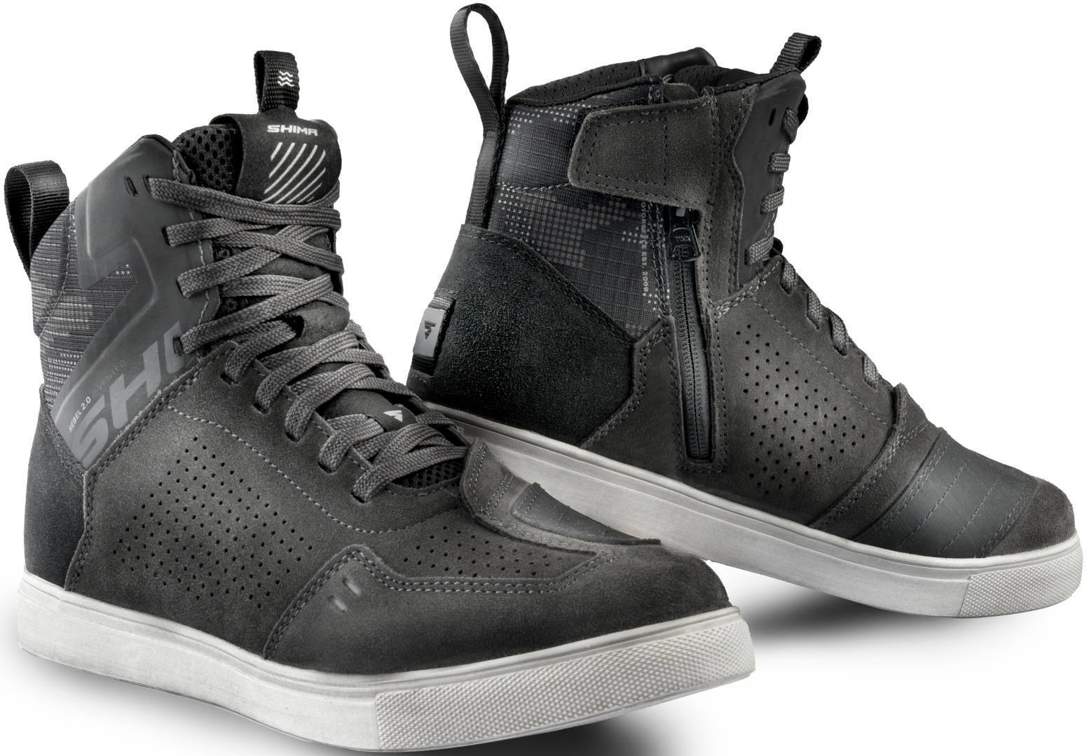 SHIMA Rebel Vented 2.0 перфорированные мотоциклетные туфли