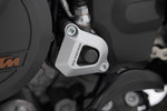SW-Motechクラッチスレーブシリンダー保護-シルバー。KTMモデル。