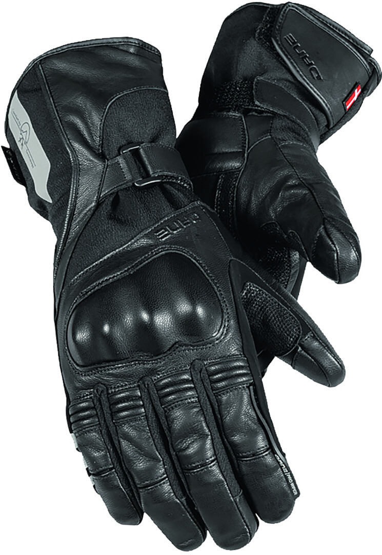 DANE Nuuk gants de moto pour dames d’hiver imperméables, noir, taille S pour Hommes