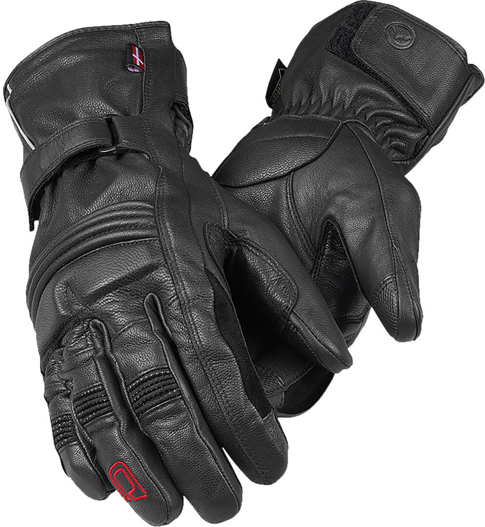DANE Nibe 4 Gants de moto imperméables courts, noir, taille 5XL pour Hommes
