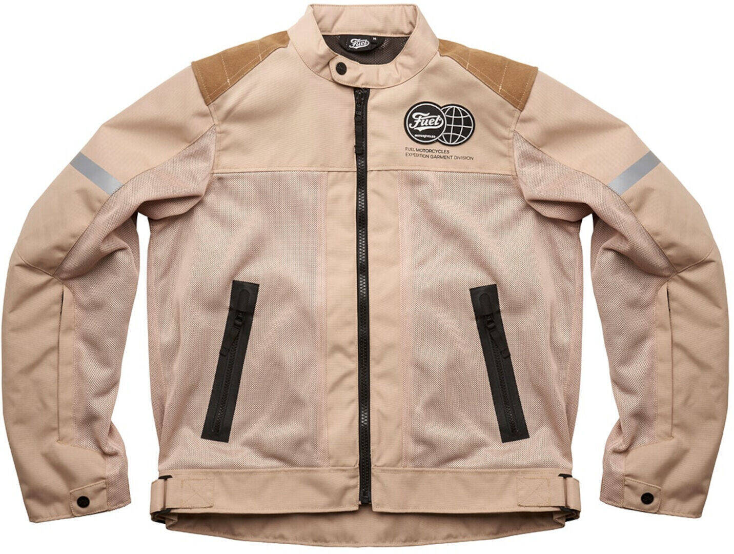 Fuel Phoenix Blouson textile de moto, beige, taille 2XL pour Hommes