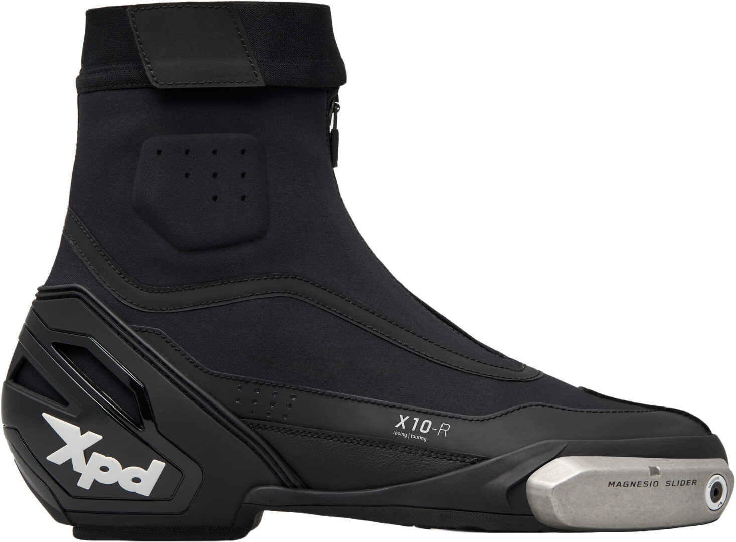 Xpd Men's Black X10-R Motorcycle Boots, Size 43 For