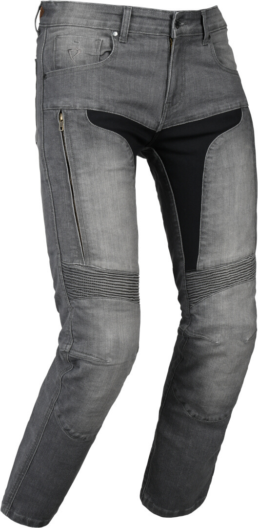 DIFI Velasco Jeans de moto, gris, taille 34 36 pour Hommes